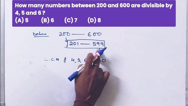 How many numbers between 200 and 600 are divisible by 4, 5 and 6 ? смотреть онлайн