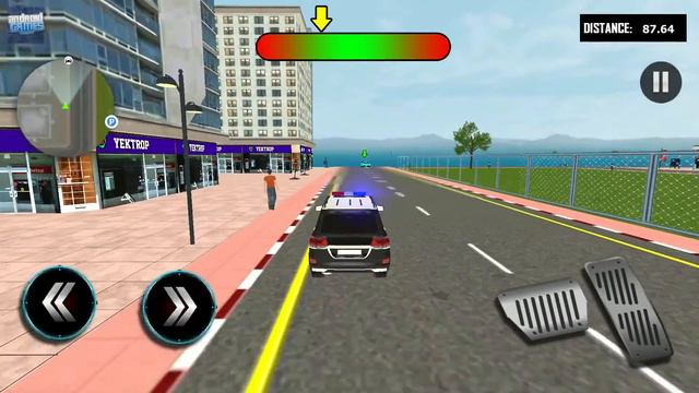 Police Prado SUV Driving In Pursuit - Policeman Duty Simulator - Android Gameplay смотреть онлайн