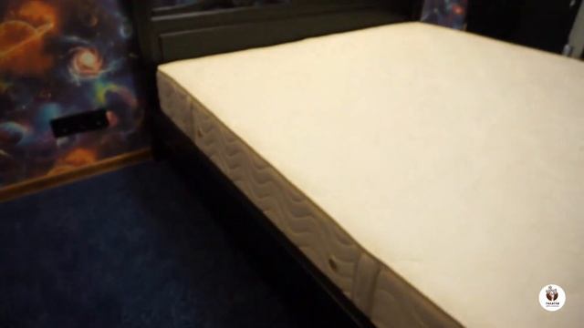 КРОВАТЬ ДВУХСПАЛЬНАЯ ИЗ МАССИВА БУКА В ЧЕРНОЙ ЭМАЛИ смотреть онлайн