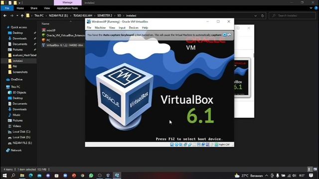 Instalasi OS dan Import OVA Oracle VirtualBox || Muhammad Nizam Setiawan смотреть онлайн