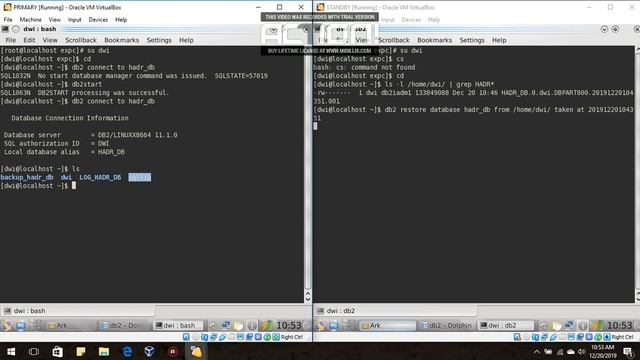 [TUTORIAL] CREATE HADR ON DB2 BY USING 2 VIRTUAL MACHINE смотреть онлайн