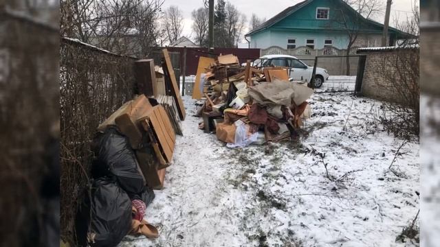 Уборка мусора.Небольшой косметический (бюджетный) ремонт дома.Подготовка к продаже. смотреть онлайн