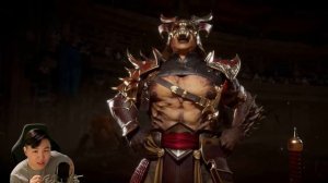 Mortal Kombat 11 - Shao Kahn Reveal Trailer!! [REACTION]