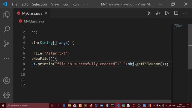 How to create an file useing java in tamil | Quick Through смотреть онлайн