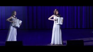 Невероятно красивые девушки аккордеонистки России!!! Дуэт "ЛАРГО"