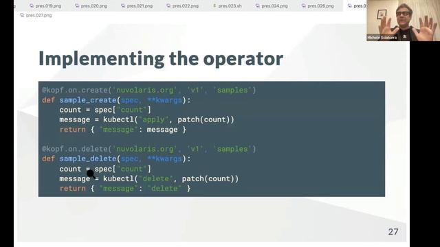 Nuvolaris Training - Kubernetes Operator in Python Training - English смотреть онлайн