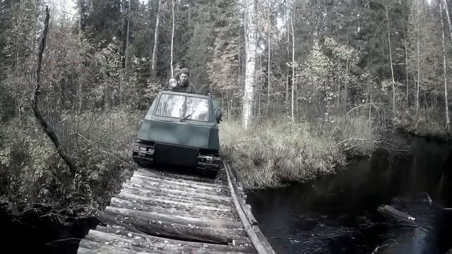 Гусеничный Вездеход Северодвинск ! Caterpillar all-terrain vehicle Severodvinsk! смотреть онлайн