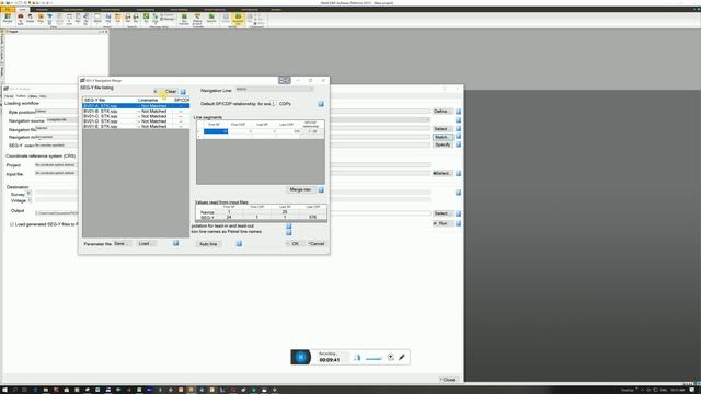 Petrel - Loading historic 2D seismic data with navigation file смотреть онлайн