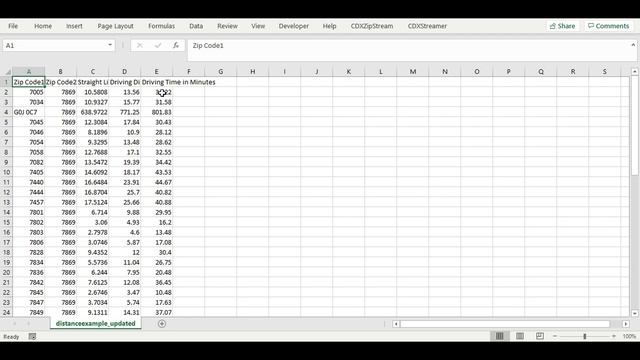 Web Based Tool for Bulk Zip Code Driving Distance смотреть онлайн