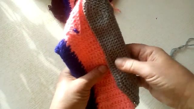 Как пришить подошву к связанному тапку смотреть онлайн