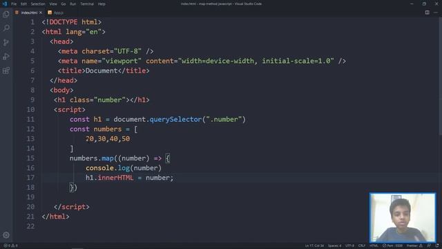 Javascript map Array/Method смотреть онлайн