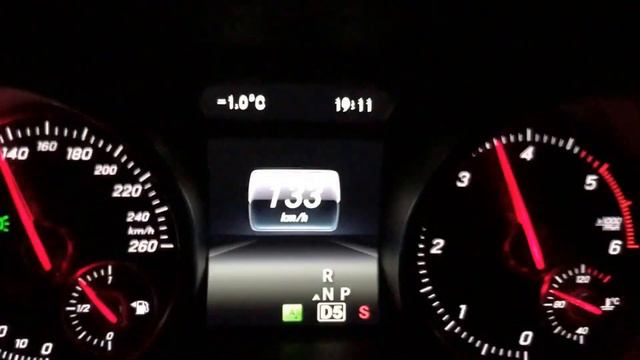 0-160 km/h 2016 Mercedes-Benz A180 d sport 80 kw (109 ps) смотреть онлайн