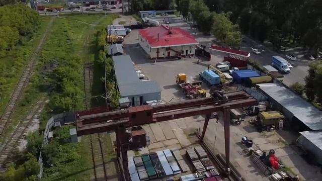 Производственный комплекс с жд тупиком и административным зданием смотреть онлайн