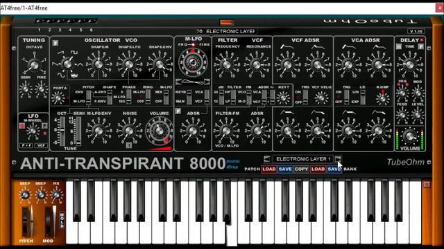 ANTI-TRANSPIRANT 8000 mono free by TubeOhm смотреть онлайн