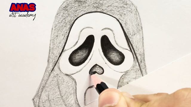 How To Draw Ghostface | Halloween Drawings смотреть онлайн