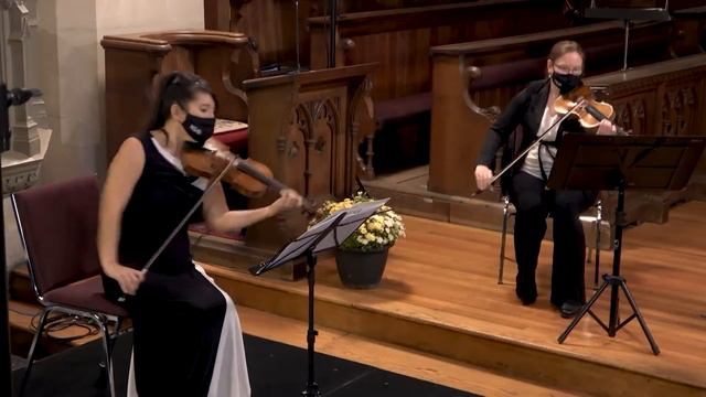 Atlantic String Quartet performs Walker's "Lyric for Strings" смотреть онлайн