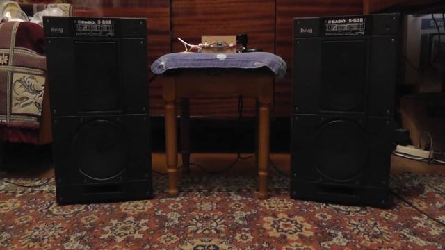 Тест на табуретке. РАМ 8403  холодный , китайский малыш. Качаем акустику Радиотехника S-50B (8 ом)