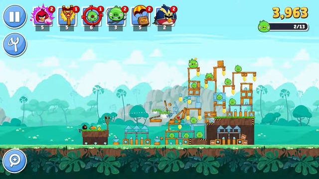Angry Birds Friends - Gameplay Walkthrough Part 9 - Level 91-100 (iOS , Android) смотреть онлайн