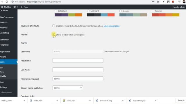 Hide the WordPress Admin Bar WORDPRESS смотреть онлайн