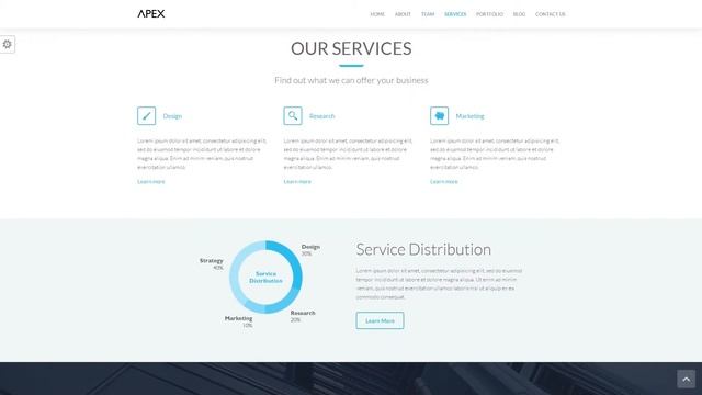 Apex Responsive WordPress Theme смотреть онлайн