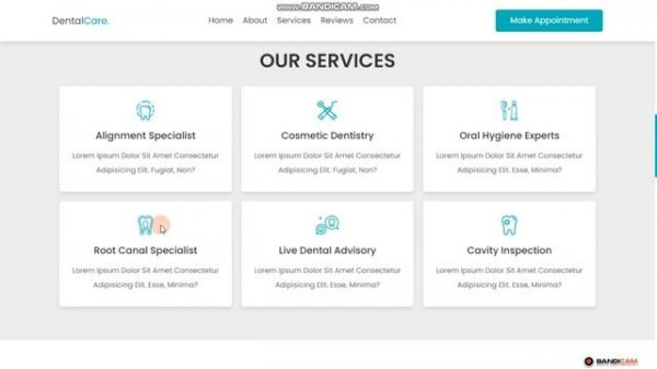 Complete Responsive Dentist Website Design Using HTML - CSS - JavaScript - BOOTSTRAP - PHP - MySQL