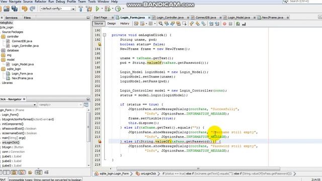 SQLite Login with Java - Part 5 смотреть онлайн