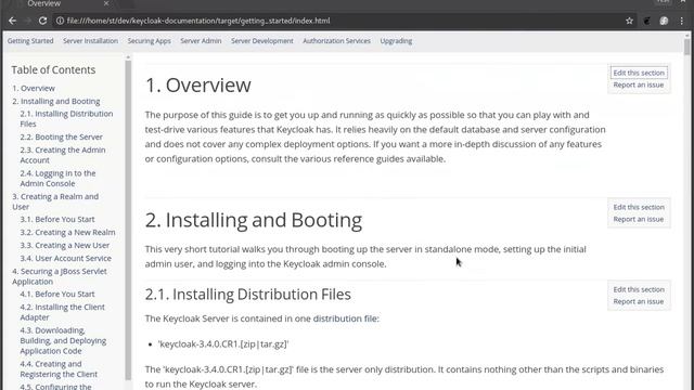 Keycloak Documentation Edit Link смотреть онлайн