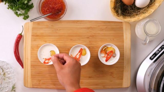 Полезно и вкусно: яйцо пашот с лососем в пароварке Tefal Steamer VC3008 смотреть онлайн