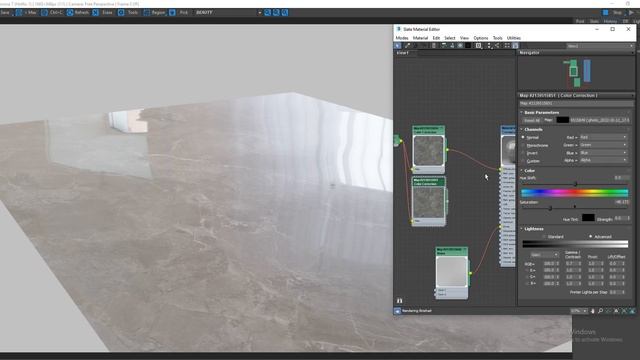 MARBLE FLOORING MATERIAL IN CORONA | REALISTIC MARBLE MATERIAL | 3DS MAX | THE CHAMP 3D | смотреть онлайн