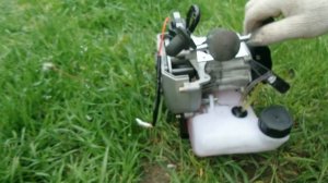 перегрев  и замена поршневой  на бензо триммере  - не заводится  ремонт газонокосилки