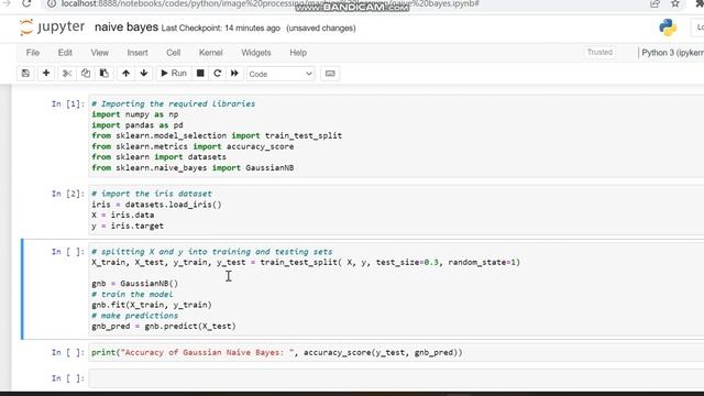 Naive Bayes NB Basic Python Code / Machine Learning Naive Bayes Python смотреть онлайн