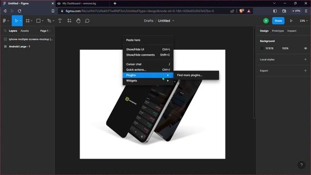 HOW TO REMOVE BACKGROUND WITH (REMOVE BG PLUGIN) IN FIGMA смотреть онлайн
