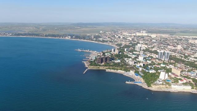 Анапа 2019 с высоты 350 м. 4К - ВИДЕО СУПЕР!! Черное Море! смотреть онлайн