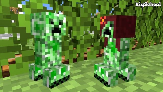 MONSTER SCHOOL : CREEPER LIFE - SAD STORY BUT HAPPY ENDING - MINECRAFT ANIMATION смотреть онлайн