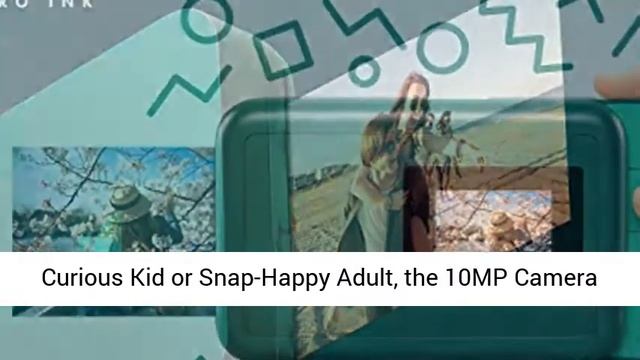 KODAK Smile Instant Print Digital Camera Green Soft Case Kit смотреть онлайн