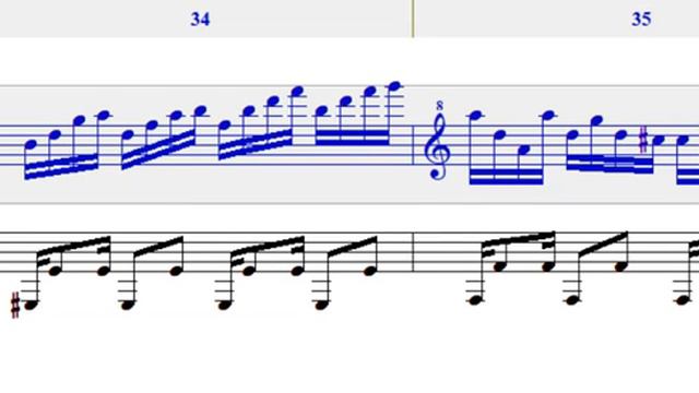 Sarabande Piano score смотреть онлайн