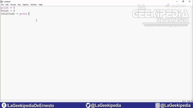 Curso Python 3 desde cero #5 | Palabras reservadas en Python смотреть онлайн