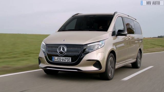 2024 New Mercedes-Benz EQV - Best Electric Minivan! смотреть онлайн