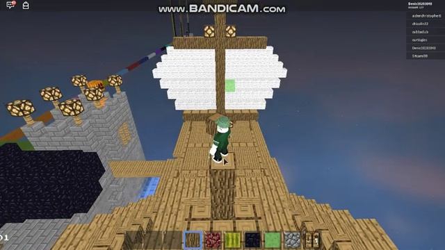 Roblox Minecraft - Мачта корабля в Майнкрафт смотреть онлайн