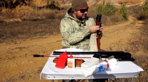 Как чистить гладкоствольное ружье.