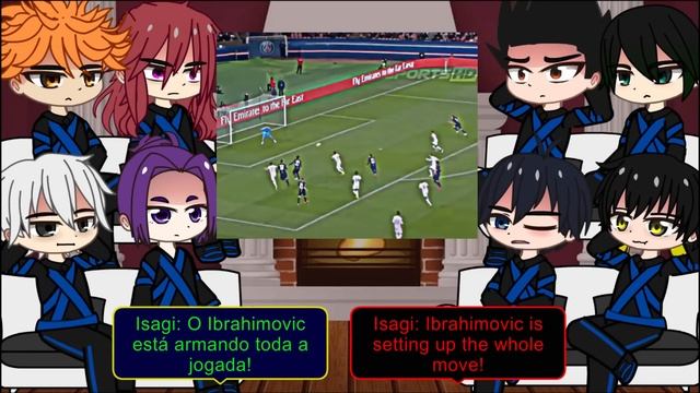 Blue Lock React to Zlatan Ibrahimovic // Tiktok // Gacha React смотреть онлайн