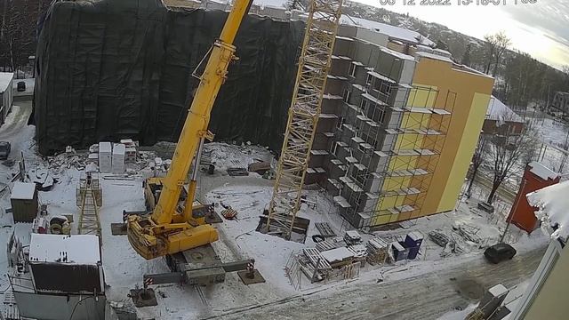 КБ-474. Демонтаж башенного крана. смотреть онлайн