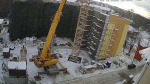 КБ-474. Демонтаж башенного крана.