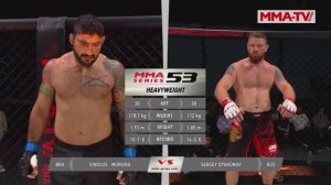 ММА Серия-53 / Винисиус Морейра (Бразилия) - Сергей Дьяконов (Россия)