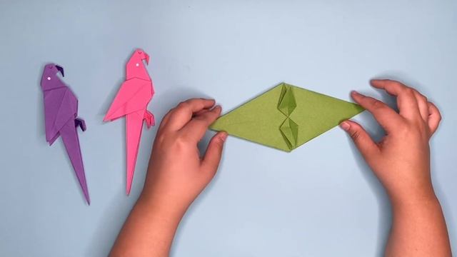 Origami Paper Parrot Easy