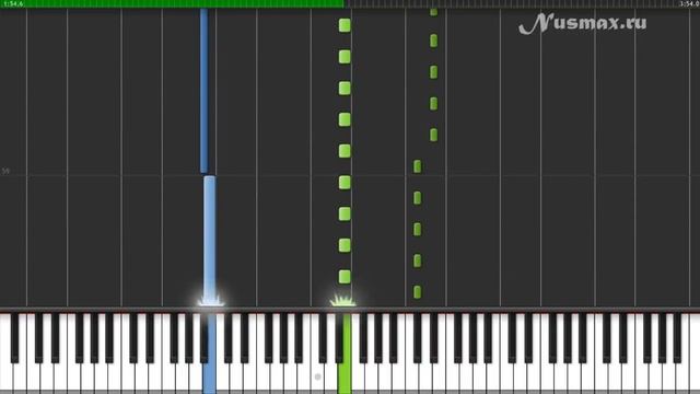 Ludovico Einaudi - Fly (OST Intouchables / 1+1) Piano Tutorial (Synthesia + Sheets + MIDI) смотреть онлайн