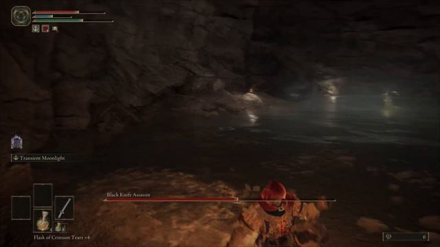 Elden Ring - Black Knife Assassin In Sage's Cave No Summons ( With Moonveil Katana ) смотреть онлайн