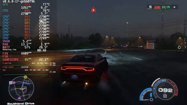 NFS Unbound steam deck gameplay смотреть онлайн