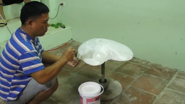 Make your own pots of flowers with sand and cement,bay leaf смотреть онлайн