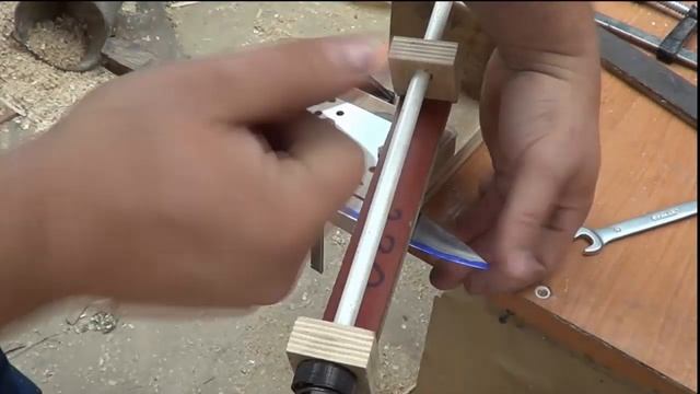 как заточить нож как лезвие своими руками смотреть онлайн